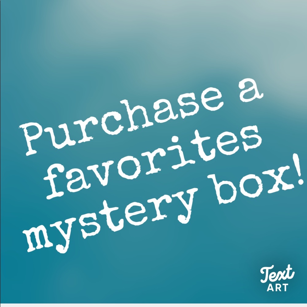 Get a great deal on a favorites mystery box!